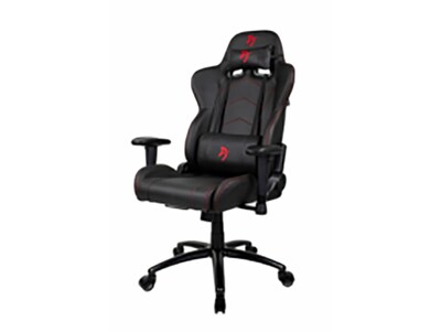 Arozzi Inizio Polyurethane Racing Gaming Chair, Black/Red (INIZIO-PU-BKRD)