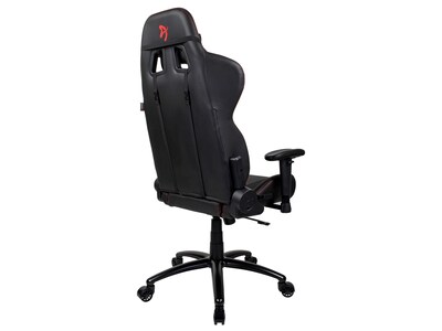 Arozzi Inizio Polyurethane Racing Gaming Chair, Black/Red (INIZIO-PU-BKRD)