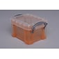 Really Useful Box 0.14 Liter Snap Lid Storage Bin, Assorted Colors (0.14L ASS)