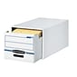 Bankers Box Stor/Drawer File Storage Drawer, Letter Size, White/Blue (00721)