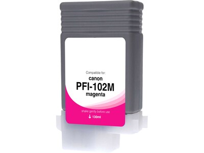 Clover Imaging Group Compatible Magenta Standard Yield Ink Cartridge Replacement for Canon PFI-102M