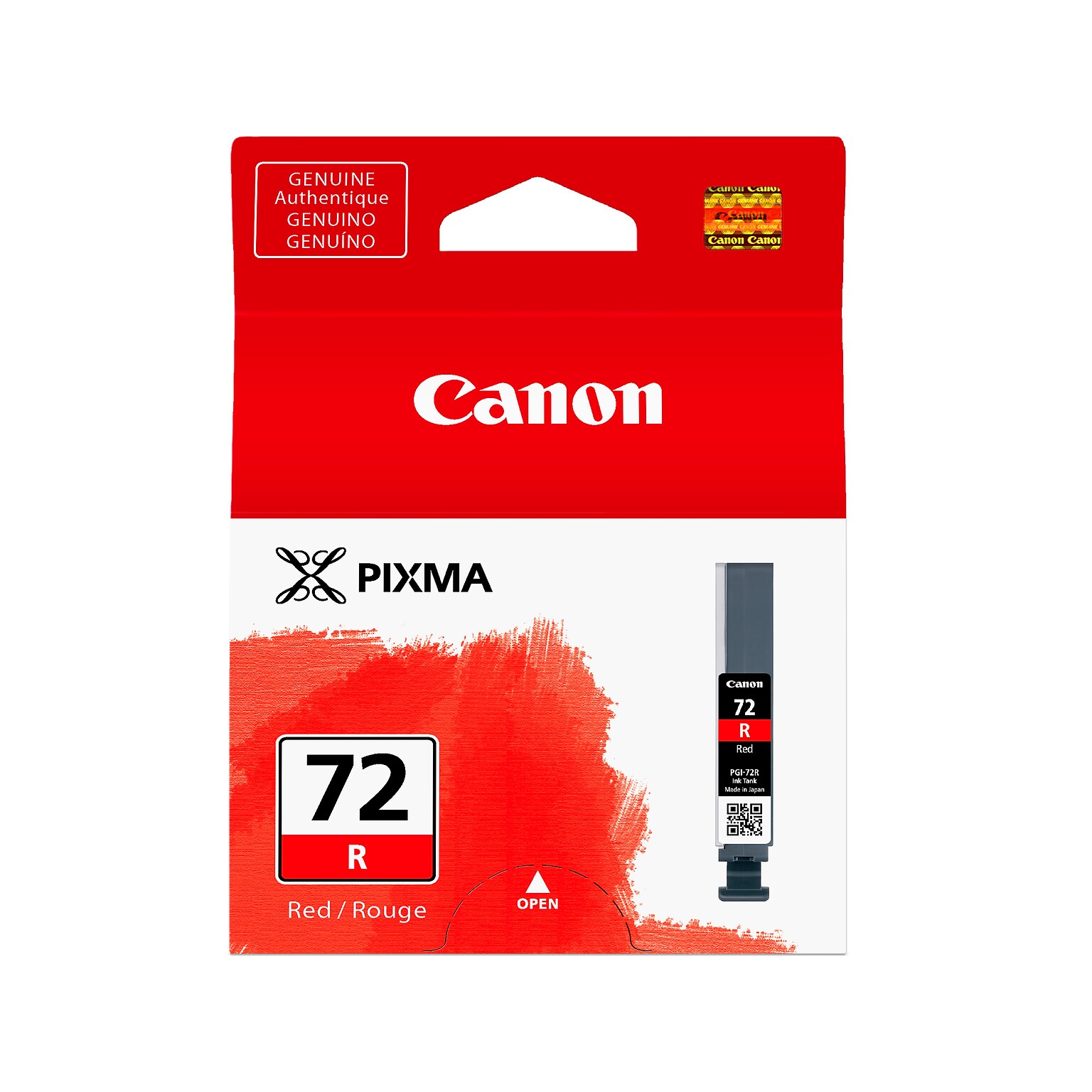 Canon PGI-72R Red Standard Yield Ink Cartridge (6410B002)