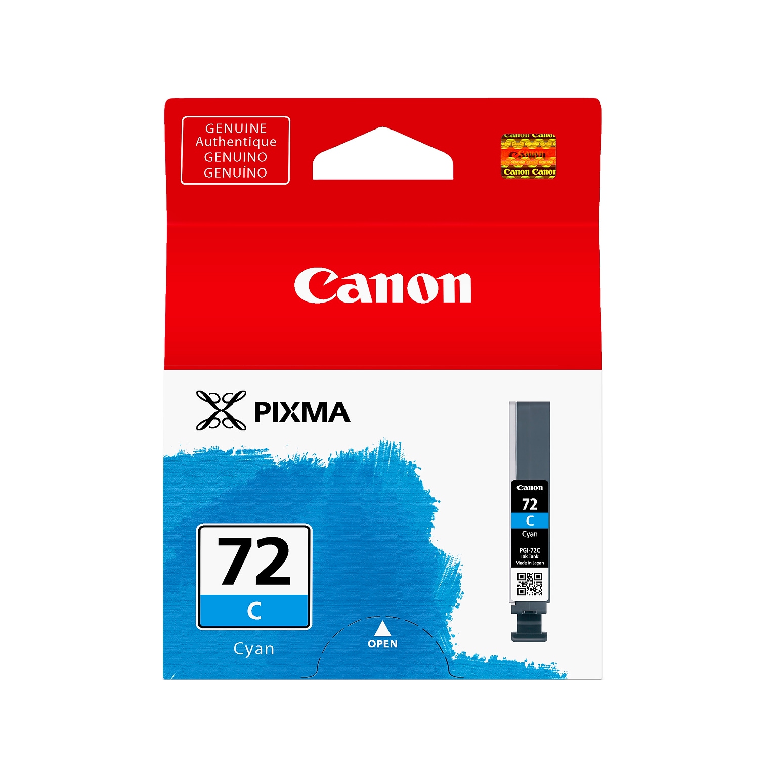 Canon PGI-72C Cyan Standard Yield Ink Cartridge (6404B002)