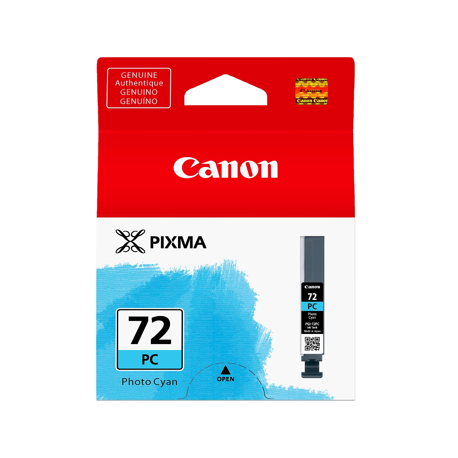 Canon PGI-72PC Photo Cyan Standard Yield Ink Cartridge (6407B002)