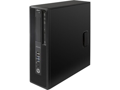 HP Z240 Refurbished Desktop Computer, Intel Core i5-6400T, 8GB Memory, 256GB SSD