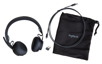 Logitech Zone Wireless Headset, Black (981-000913)