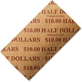 SecurIT Half Dollar Coin Wrapper, Buff/Brown, 1000/Pack (53050)