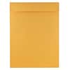 JAM Paper Open End Catalog Envelope, 9 x 12, Brown Kraft, 100/Pack (4132)