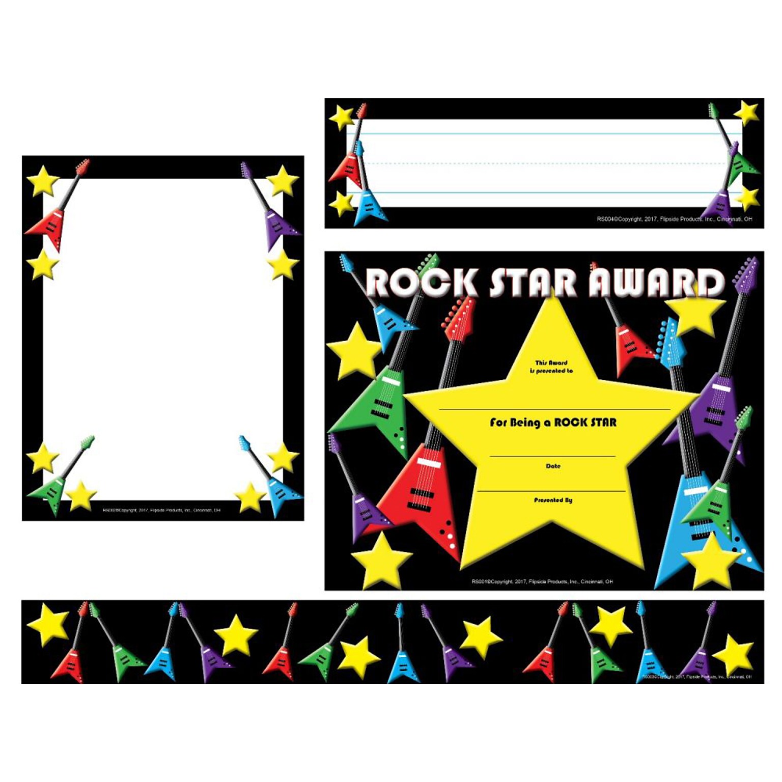 Flipside Rock Star Award Combo Pack, Multicolor (RSS100)