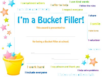 Flipside Bucket Filler Combo Pack, Multicolor, 6 Pieces/Pack (BFS100)