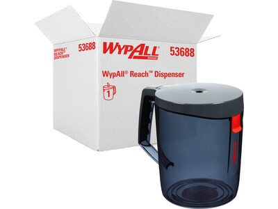 Wypall Reach Towel Dispenser System, Black (53688)