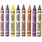 Crayola Jumbo Kid's Crayons, Assorted Colors, 8/Box (52-0389)