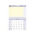 2022 AT-A-GLANCE 8 x 11 Monthly Calendar, QuickNotes, White/Blue/Yellow (PM50-28-22)