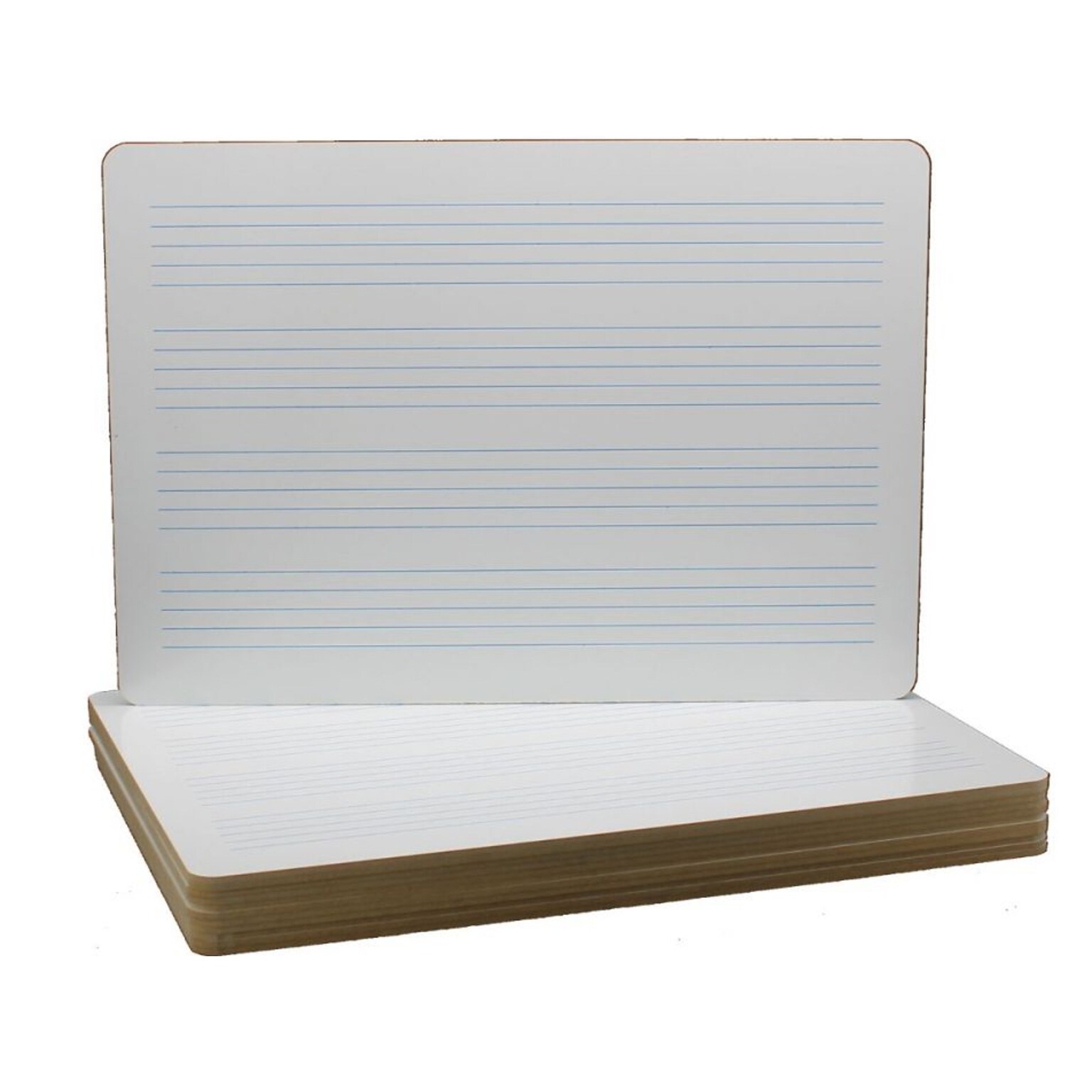 Flipside Music Staff Dry-Erase Mobile Whiteboard, 11 x 16, 12/Pack (11267)