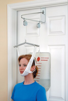 DMI Cervical Neck Traction Therapy Over-the-Door Device (534-2014-0000)