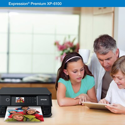 Epson Expression Premium XP-6100 Wireless Color Inkjet Small-In-One Printer