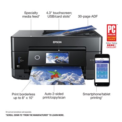 Epson Expression Premium XP-7100 Wireless Color Inkjet Small-In-One Printer