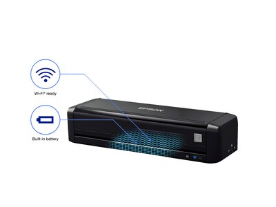 Epson ES-300WR Wireless Duplex Mobile Receipt & Document Scanner, Auto Doc Feeder
