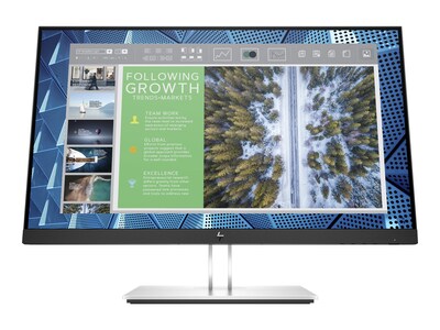 HP E24q G4 9VG12AA#ABA 24 LED Monitor, Black