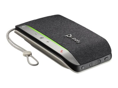 Poly Sync 20+ USB-A, Speakerphone, Silver/Black, with BT600 (772C6AA)