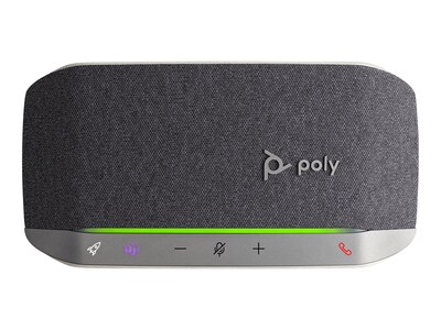 Poly Sync 20 USB-C MS Speakerphone, Black/Silver (216870-01)