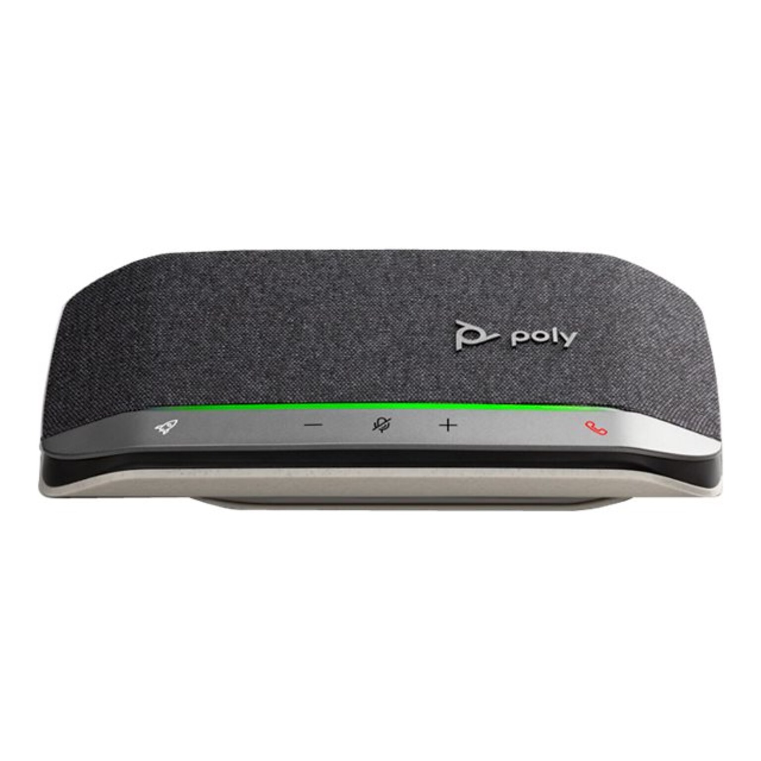 Poly Sync 20 USB-A Speakerphone, Black/Silver (772D2AA)