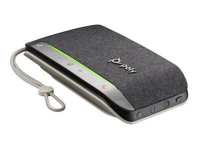 Poly Sync 20 USB-A Speakerphone, Black/Silver (772D2AA)