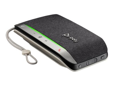 Poly Sync 20+ USB-C, MS Speakerphone with BT600C, Black/Silver (772D1AA)