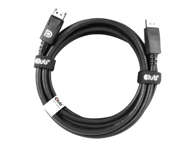 Club 3D CAC-1060 10 DisplayPort Audio/Video Cable, Black