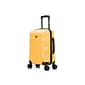 DUKAP ZONIX PC/ABS Carry-On Luggage, Mustard (DKZON00S-MUS)