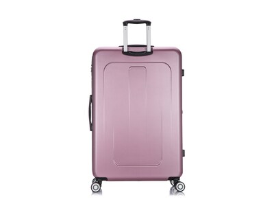 DUKAP CRYPTO PC/ABS Plastic 4-Wheel Spinner Luggage, Rose Gold (DKCRY00L-ROS)