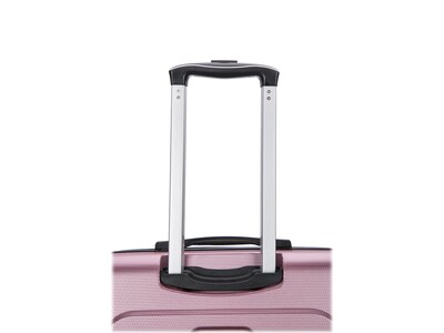 DUKAP CRYPTO PC/ABS Plastic 4-Wheel Spinner Luggage, Rose Gold (DKCRY00L-ROS)