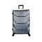 DUKAP ZONIX PC/ABS Plastic 4-Wheel Spinner Luggage, Green (DKZON00L-GRE)