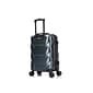 DUKAP ZONIX PC/ABS Plastic Carry-On Luggage, Green (DKZON00S-GRE)