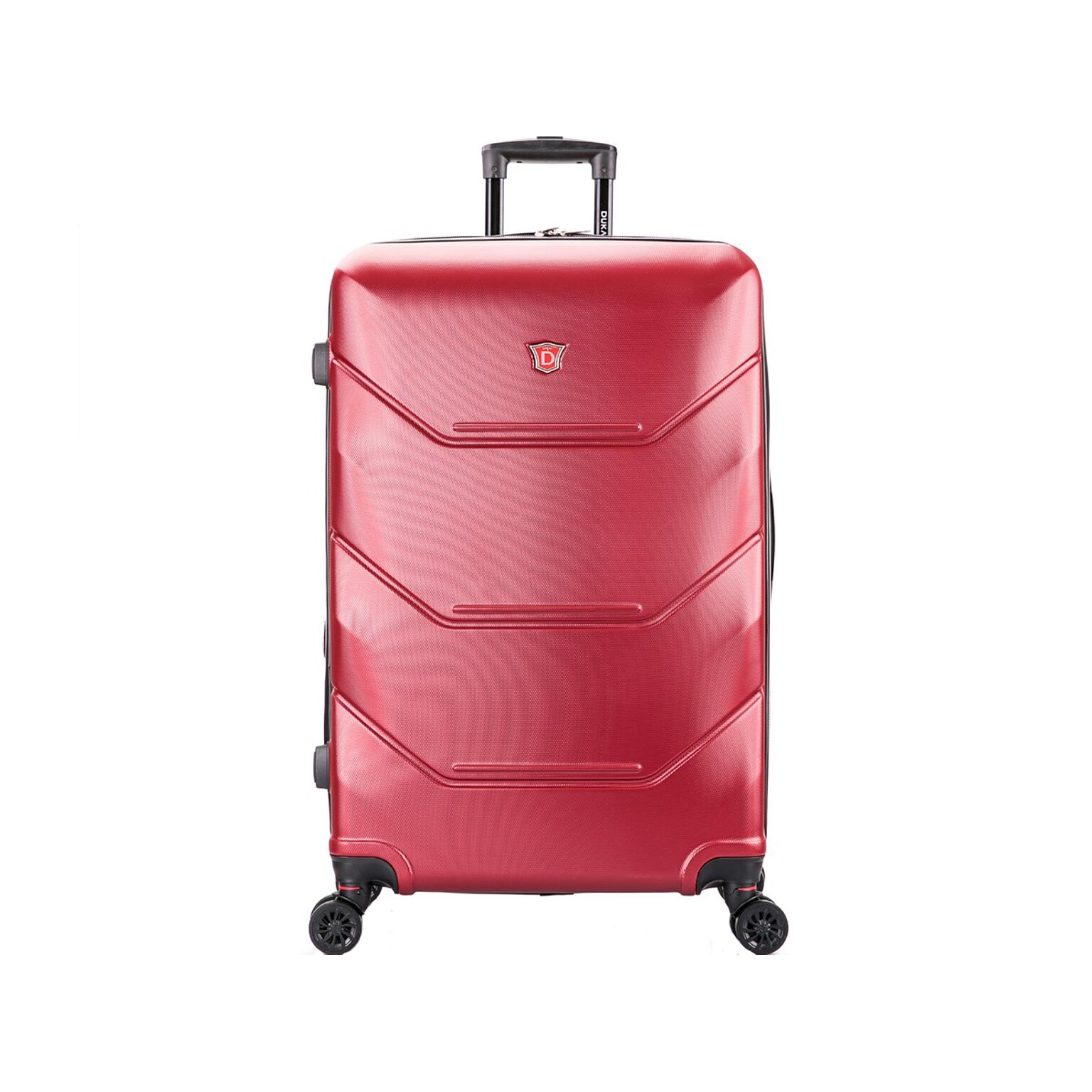 DUKAP Zonix 32.28 Hardside Suitcase, 4-Wheeled Spinner, Wine (DKZON00L-WIN)