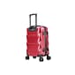 DUKAP ZONIX PC/ABS Carry-On Luggage, Wine (DKZON00S-WIN)