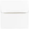 JAM Paper 4.5 x 4.5 Square Invitation Envelopes, White, 25/Pack (439911145)