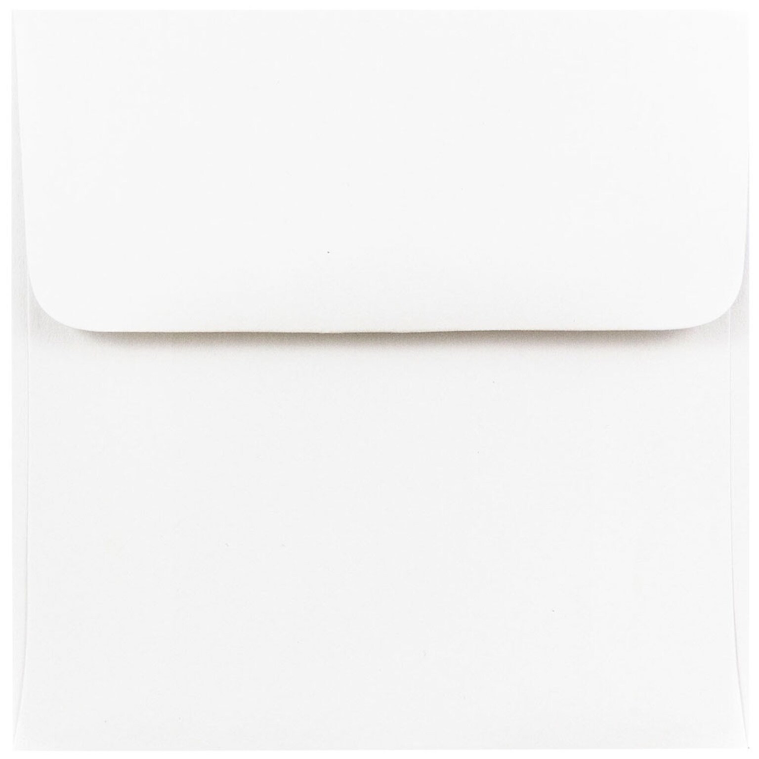 JAM Paper 4.5 x 4.5 Square Invitation Envelopes, White, 25/Pack (439911145)