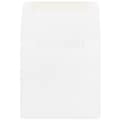 JAM Paper 4.5 x 4.5 Square Invitation Envelopes, White, 25/Pack (439911145)