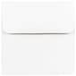 JAM Paper® 4.5 x 4.5 Square Invitation Envelopes, White, Bulk 1000/Carton (439911145C)