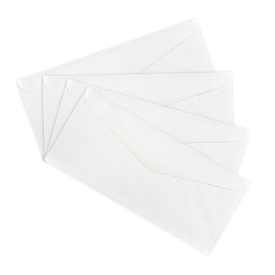 JAM Paper #14 Business Envelope, 5" x 11 1/2", White, 25/Pack (53273)