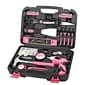 Apollo Tools Household Tool Kit Pink, 135 Piece (DT0773N1)
