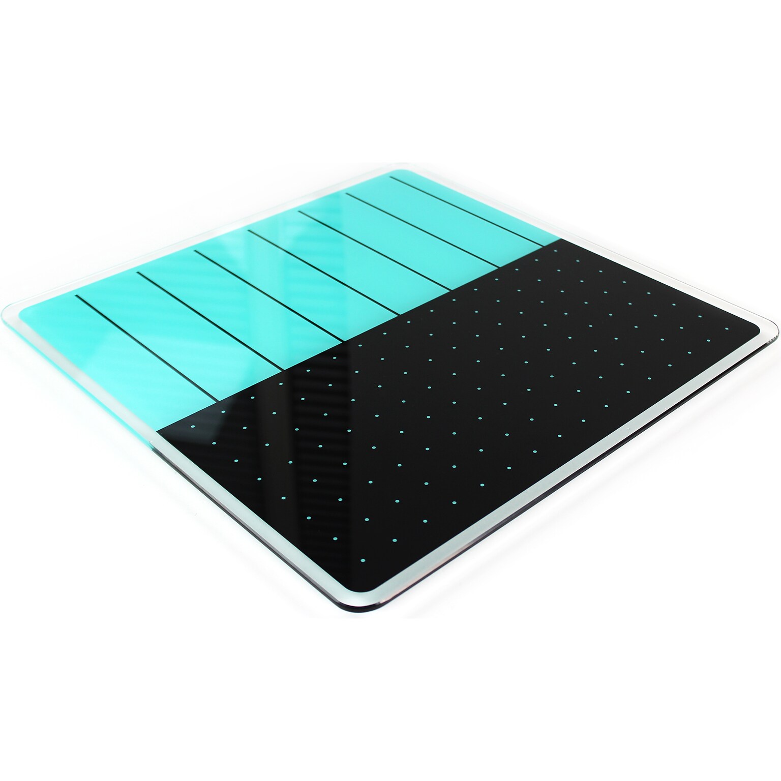 Viztex Glacier Glass Dry-Erase Whiteboard, 14 x 14 (FCVGM1414TP)