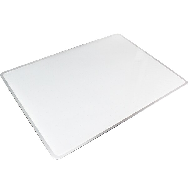 Viztex Glacier Glass Dry-Erase Whiteboard, 17 x 23 (FCVGM1723WG)