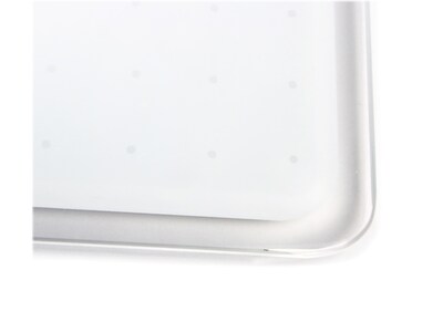 Viztex Glacier Glass Dry-Erase Whiteboard, 17" x 23" (FCVGM1723WG)