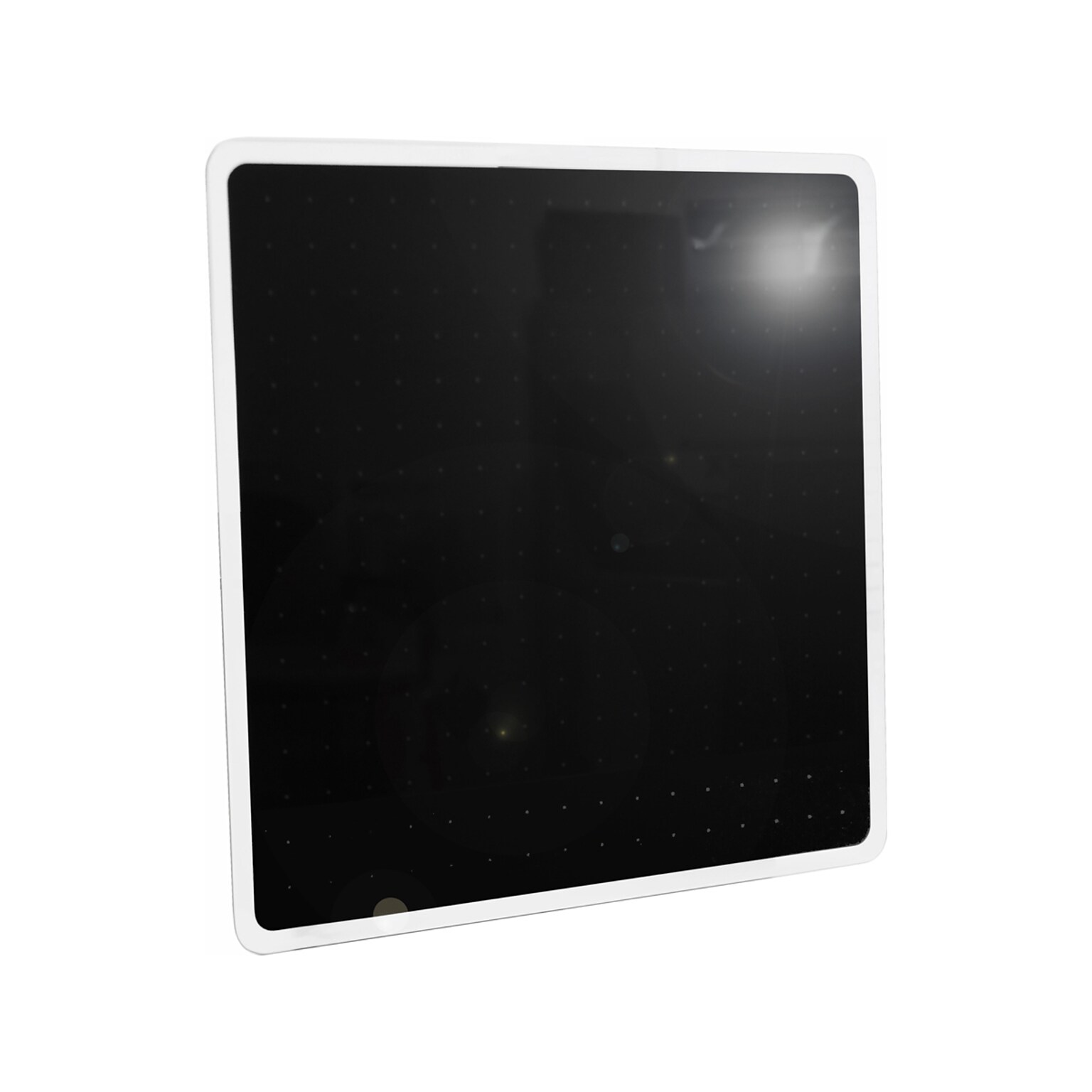 Viztex Glacier Glass Dry-Erase Whiteboard, 14 x 14 (FCVGM1414BG)