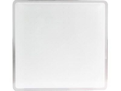 Viztex Glacier Glass Dry-Erase Whiteboard, 14 x 14 (FCVGM1414WG)