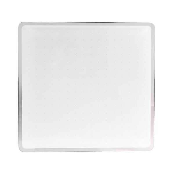 Viztex Glacier Glass Dry-Erase Whiteboard, 14 x 14 (FCVGM1414WG)