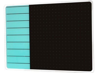 Viztex Glacier Glass Dry-Erase Whiteboard, 17 x 23 (FCVGM1723TP)