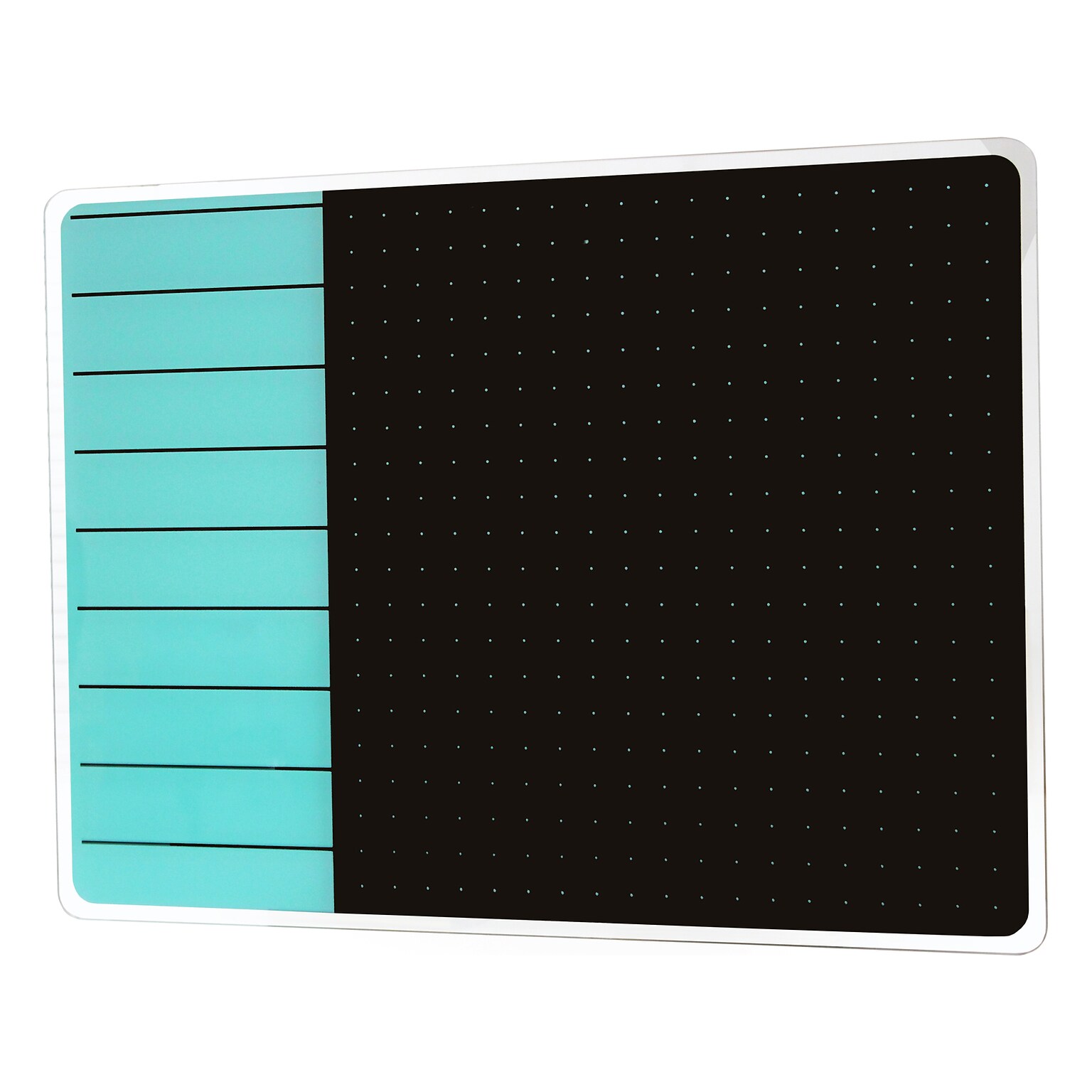 Viztex Glacier Glass Dry-Erase Whiteboard, 17 x 23 (FCVGM1723TP)